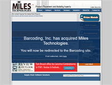 Tablet Screenshot of milestechinc.com